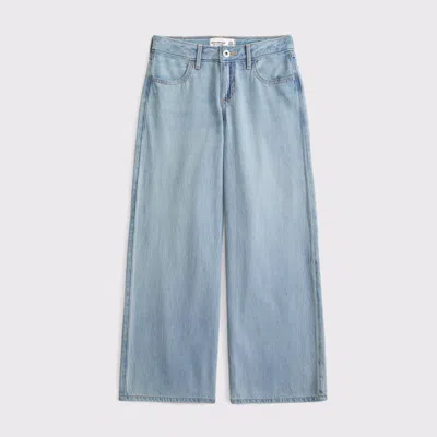 Abercrombie & Fitch Kids' Low Rise Baggy Jean In Light