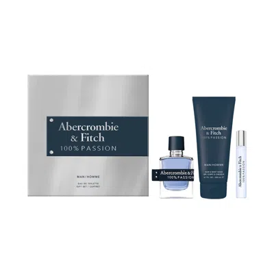 Abercrombie & Fitch Abercrombie And Fitch Men's 100% Passion 3pcs Edt Gift Set Fragrances 085715169983