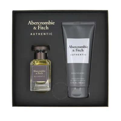 Abercrombie & Fitch Abercrombie And Fitch Men's Authentic Gift Set Fragrances 0085715165671 In Pink