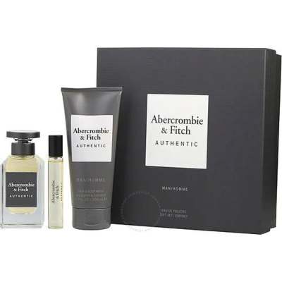 Abercrombie & Fitch Abercrombie And Fitch Men's Authentic Gift Set Fragrances 085715165916 In Pink