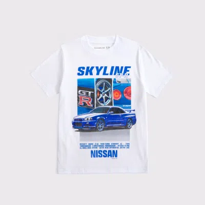 Abercrombie & Fitch Kids' Nissan Gt-r Graphic Tee In Multi