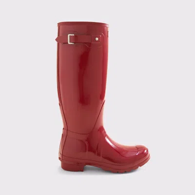 Abercrombie & Fitch Original Tall Rain Boot In Red