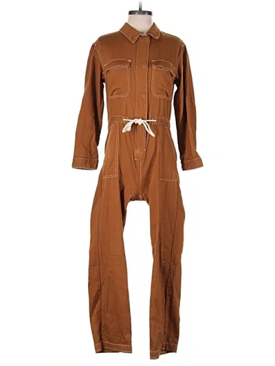 Pre-owned Abercrombie & Fitch Overalls In Brown
