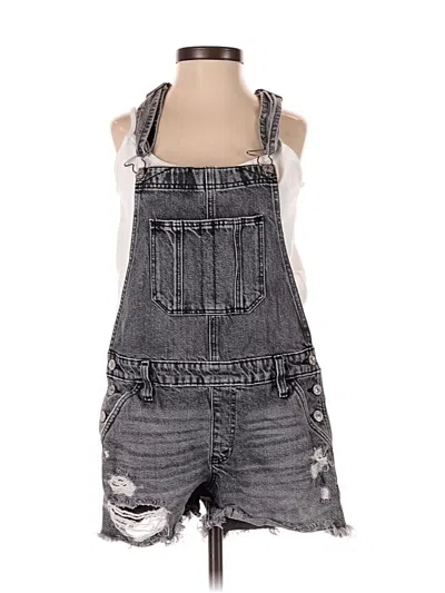 Pre-owned Abercrombie & Fitch Overalls In Gray