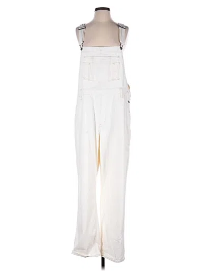 Pre-owned Abercrombie & Fitch Overalls In White