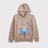 Abercrombie & Fitch Oversized Fleetwood Mac Graphic Popover Hoodie In Brown