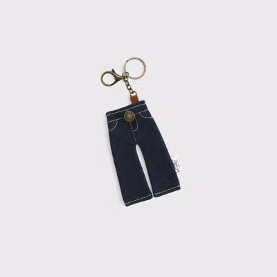 Abercrombie & Fitch Pride Mini Denim Bag Charm In Blue