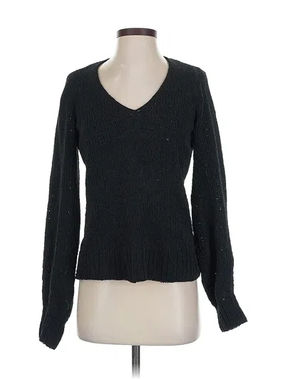 Pre-owned Abercrombie & Fitch Pullover Sweater In Black