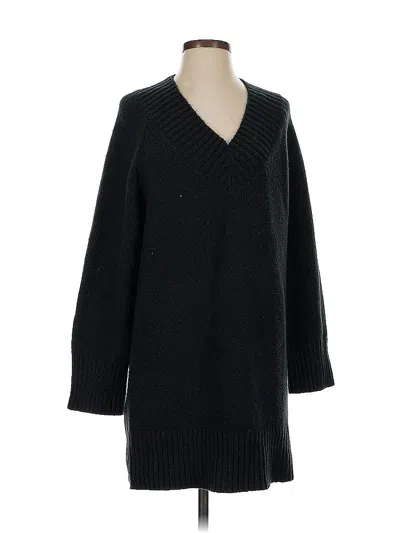 Pre-owned Abercrombie & Fitch Pullover Sweater In Black