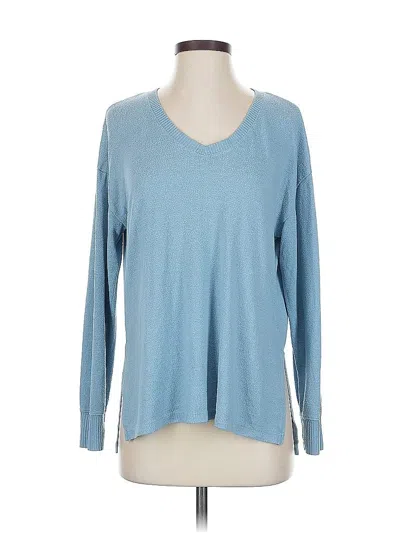 Pre-owned Abercrombie & Fitch Pullover Sweater In Blue