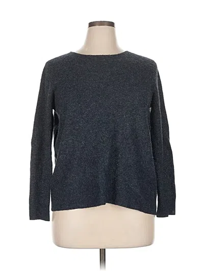 Pre-owned Abercrombie & Fitch Pullover Sweater In Blue