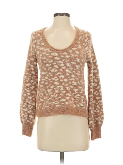 Pre-owned Abercrombie & Fitch Pullover Sweater In Brown