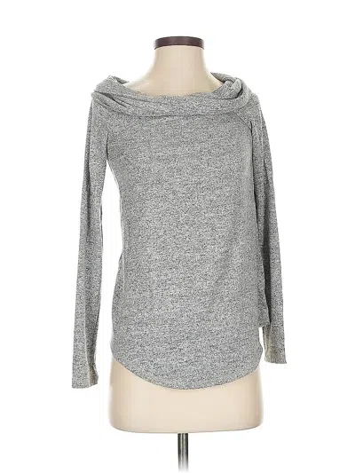 Pre-owned Abercrombie & Fitch Pullover Sweater In Gray