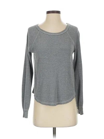 Pre-owned Abercrombie & Fitch Pullover Sweater In Gray