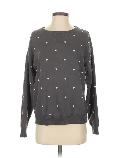 Pre-owned Abercrombie & Fitch Pullover Sweater In Gray