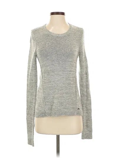 Pre-owned Abercrombie & Fitch Pullover Sweater In Gray