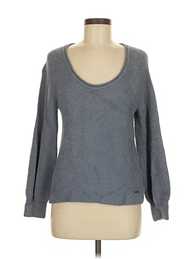 Pre-owned Abercrombie & Fitch Pullover Sweater In Gray