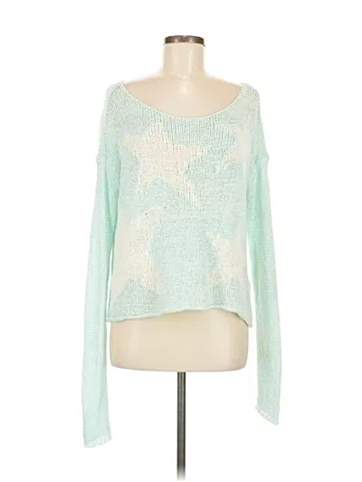 Pre-owned Abercrombie & Fitch Pullover Sweater In Green