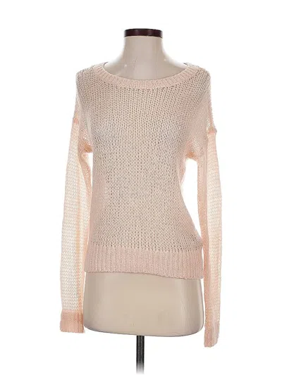 Pre-owned Abercrombie & Fitch Pullover Sweater In Pink