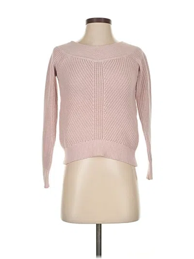 Pre-owned Abercrombie & Fitch Pullover Sweater In Pink