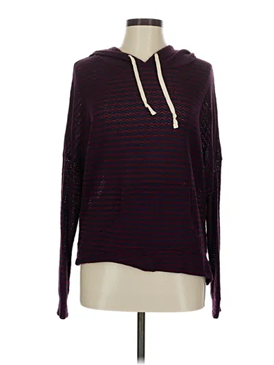 Pre-owned Abercrombie & Fitch Pullover Sweater In Purple