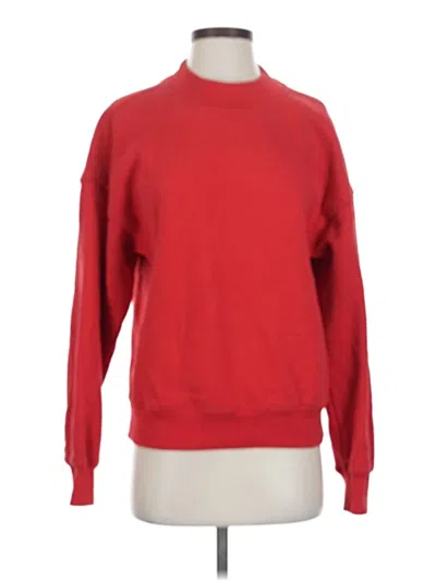 Pre-owned Abercrombie & Fitch Pullover Sweater In Red