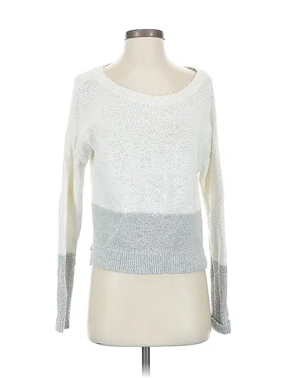 Pre-owned Abercrombie & Fitch Pullover Sweater In Silver