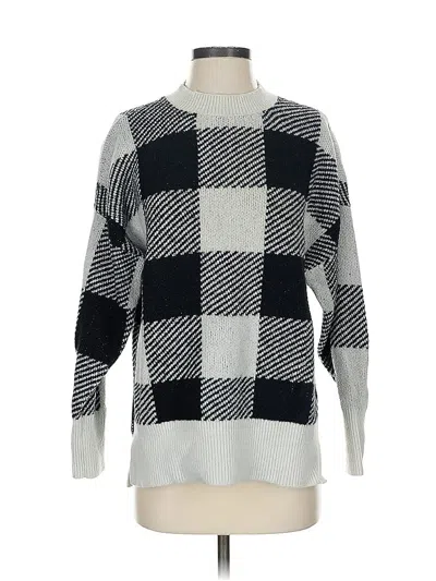 Pre-owned Abercrombie & Fitch Pullover Sweater In Silver