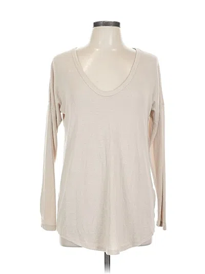 Pre-owned Abercrombie & Fitch Pullover Sweater In White