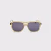 Abercrombie & Fitch Retro Sunglasses In Gold