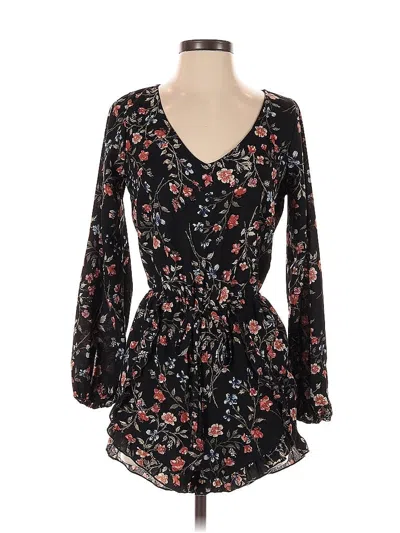 Pre-owned Abercrombie & Fitch Romper In Black