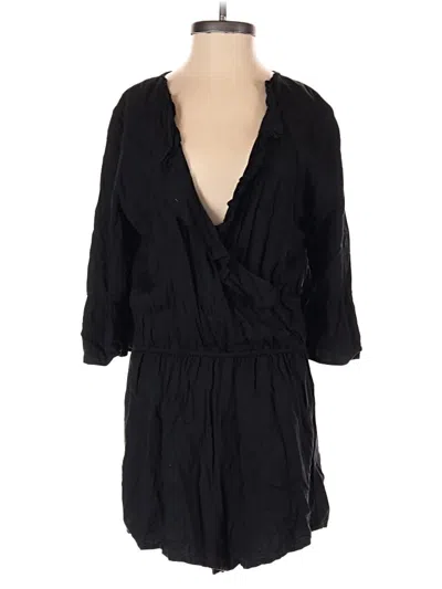 Pre-owned Abercrombie & Fitch Romper In Black