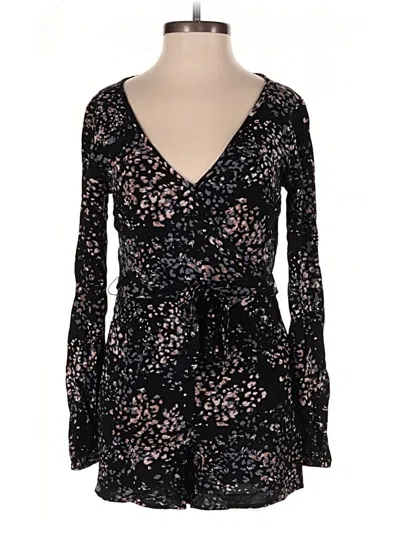 Pre-owned Abercrombie & Fitch Romper In Black