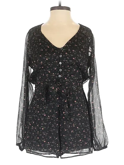Abercrombie & Fitch Romper In Black