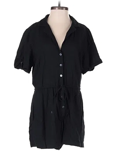 Pre-owned Abercrombie & Fitch Romper In Black