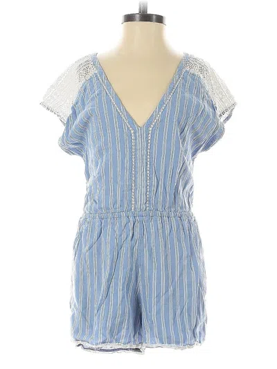 Pre-owned Abercrombie & Fitch Romper In Blue