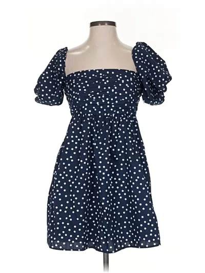 Pre-owned Abercrombie & Fitch Romper In Blue