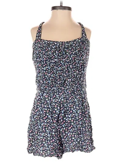 Pre-owned Abercrombie & Fitch Romper In Blue