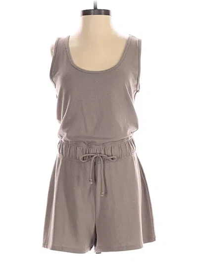 Pre-owned Abercrombie & Fitch Romper In Gray