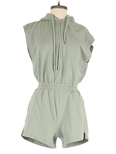 Pre-owned Abercrombie & Fitch Romper In Green