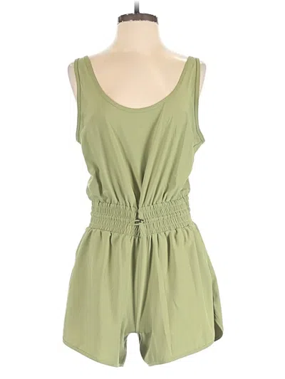 Pre-owned Abercrombie & Fitch Romper In Green