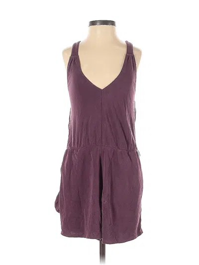 Pre-owned Abercrombie & Fitch Romper In Purple