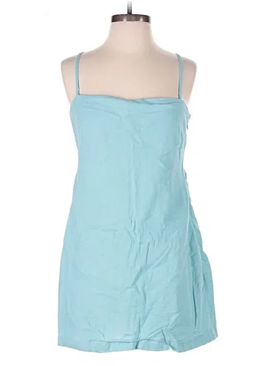 Pre-owned Abercrombie & Fitch Romper In Teal
