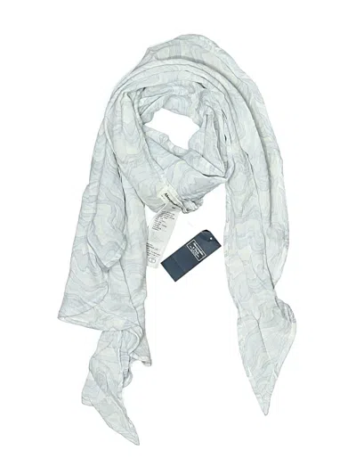 Pre-owned Abercrombie & Fitch Scarf In Blue