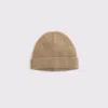 Abercrombie & Fitch Short Beanie In Brown