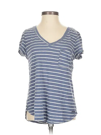 Pre-owned Abercrombie & Fitch Short Sleeve T-shirt In Blue
