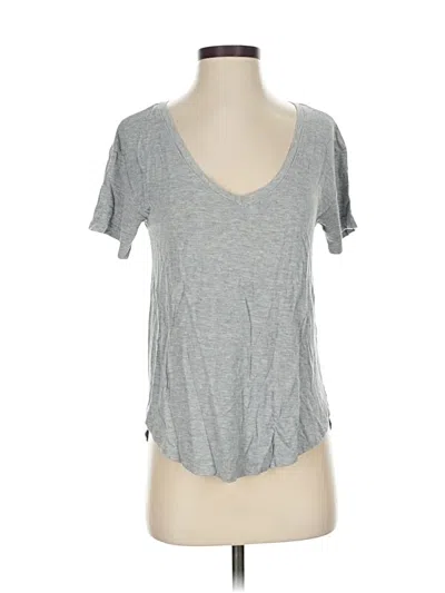 Pre-owned Abercrombie & Fitch Short Sleeve T-shirt In Gray