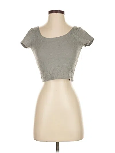Pre-owned Abercrombie & Fitch Short Sleeve T-shirt In Gray