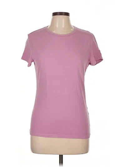 Pre-owned Abercrombie & Fitch Short Sleeve T-shirt In Pink