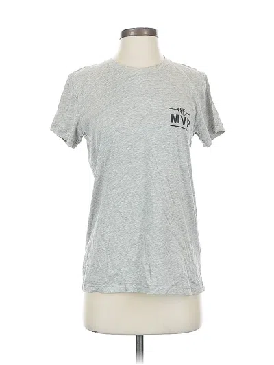 Pre-owned Abercrombie & Fitch Short Sleeve T-shirt In Silver
